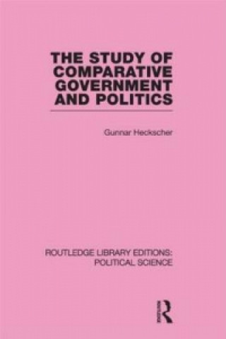 Książka Study of Comparative Government and Politics Gunnar Heckscher