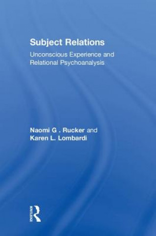 Kniha Subject Relations Karen L. Lombardi