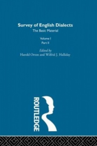 Könyv Survey Eng Dialects Vol1 Prt2 