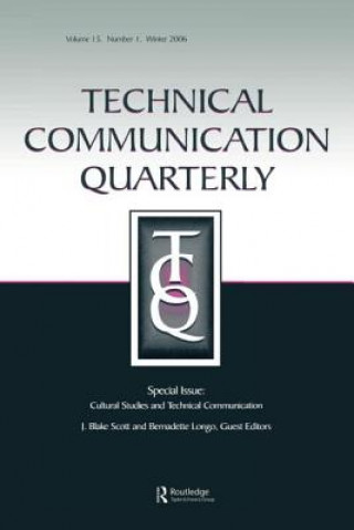 Carte Cultural Studies And Technical Communication Tcq V15#1 