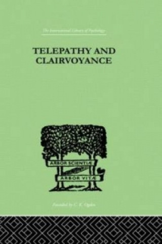 Buch Telepathy and Clairvoyance Rudolf Tischner