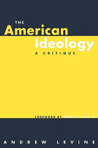 Book American Ideology Andrew Levine