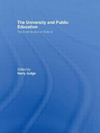 Kniha University and Public Education Harry Judge