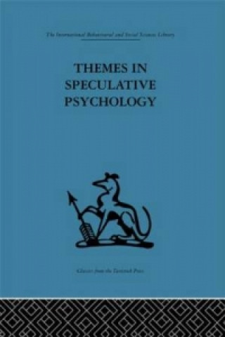 Livre Themes in Speculative Psychology 