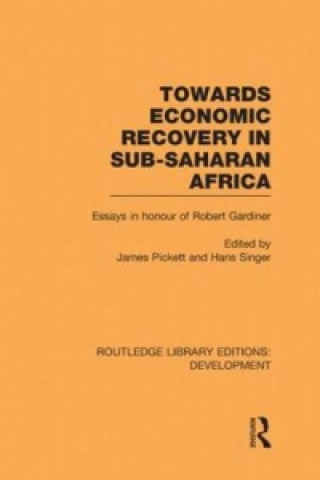 Kniha Towards Economic Recovery in Sub-Saharan Africa 