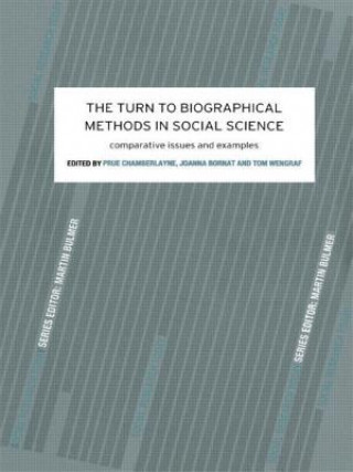 Książka Turn to Biographical Methods in Social Science Tom Wengraf