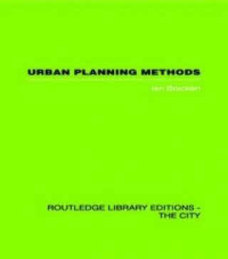 Knjiga Urban Planning Methods Ian Bracken