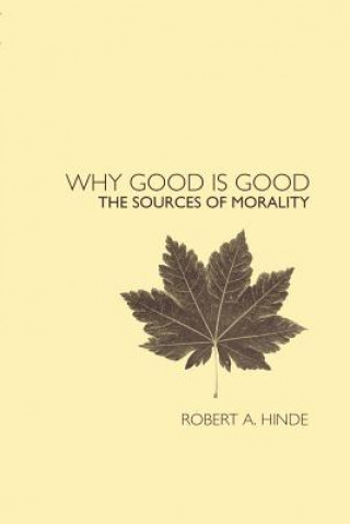 Könyv Why Good is Good Robert A. Hinde