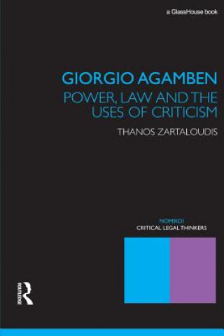 Книга Giorgio Agamben Thanos Zartaloudis