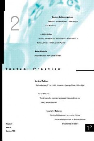 Knjiga Textual Practice Lindsay Deputy Editor Smith