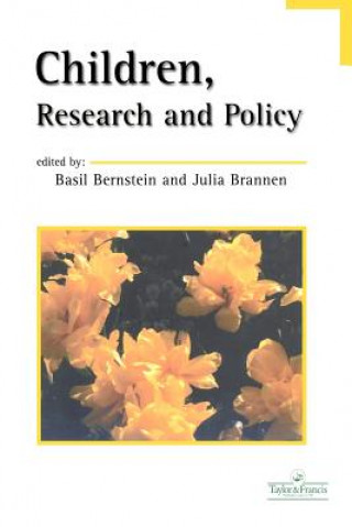 Book Children, Research And Policy Basil Bernstein