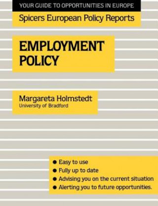 Książka Employment Policy Margareta Holmstedt