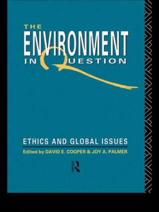 Könyv Environment In Question David E. Cooper