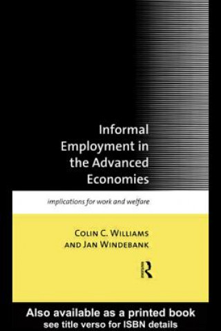 Carte Informal Employment in Advanced Economies Jan Windebank