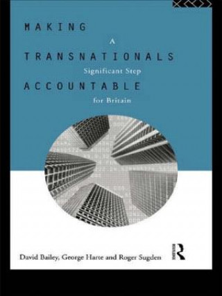 Knjiga Making Transnationals Accountable Roger Sugden