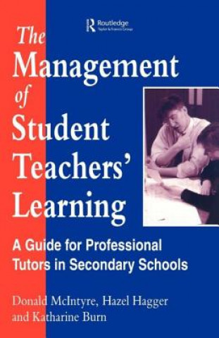 Kniha Management of Student Teachers' Learning D. McIntyre