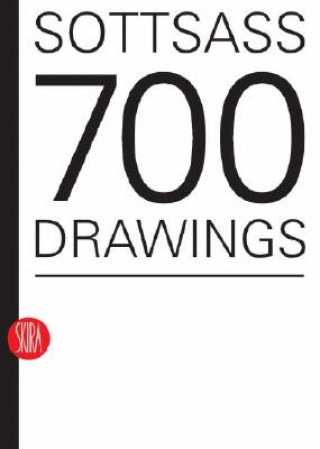 Книга Sottsass 700 Drawings Hans Hollein