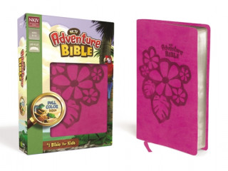 Book NKJV, Adventure Bible, Leathersoft, Pink, Full Color Dr. Lawrence O. Richards