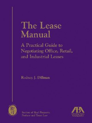 Kniha Lease Manual Rodney J. Dillman