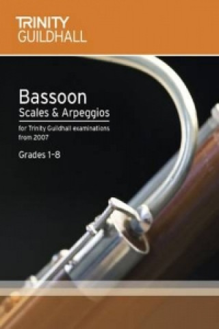 Tiskanica Bassoon Scales & Arpeggios Grades 1-8 Trinity Guildhall