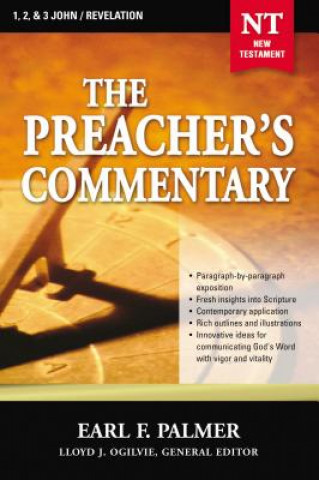Carte Preacher's Commentary - Vol. 35: 1, 2 and   3 John / Revelation Earl F. Palmer