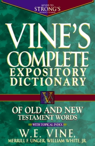 Könyv VINE'S DICTIONARY WITH TOPICAL INDEX UP W.E VINE