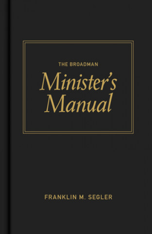 Buch Broadman Minister's Manual F. Segler