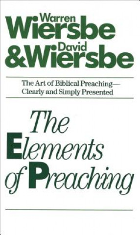 Livre Elements of Preaching D Wiersbe