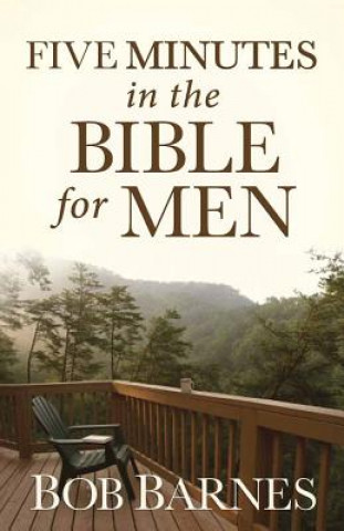 Kniha Five Minutes in the Bible for Men Bob Barnes