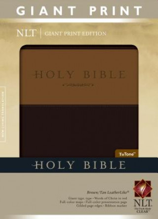 Carte Giant Print Bible-NLT Tyndale