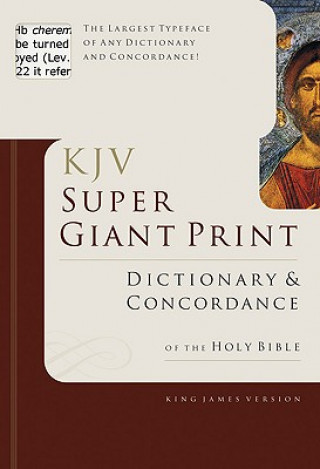 Książka KJV Super Giant Print Dictionary & Concordance George W. Knight