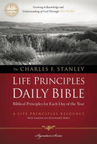 Könyv Charles F. Stanley Life Principles Daily Bible-NASB Thomas Nelson