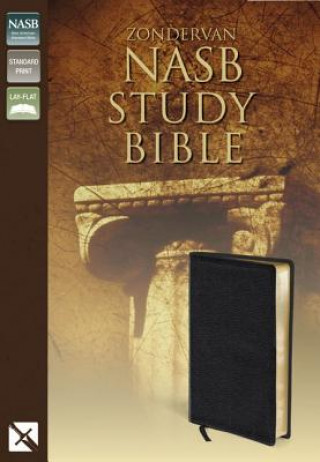 Kniha NASB, Zondervan NASB Study Bible, Bonded Leather, Black, Red Letter Kenneth L. Barker