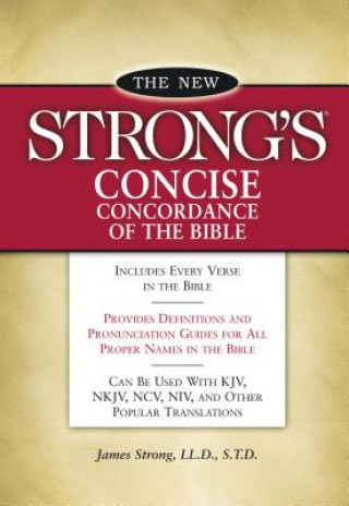 Könyv New Strong's Concise Concordance of the Bible James Strong