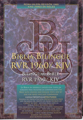 Kniha Bible Kjv Bilingual Blk T/I Il Bible