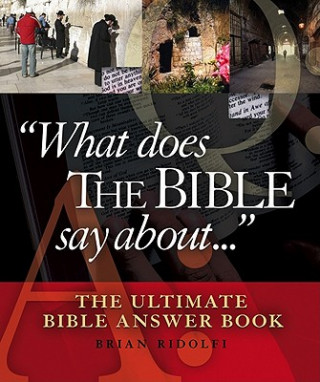 Knjiga What Does the Bible Say About... Brian Ridolfi