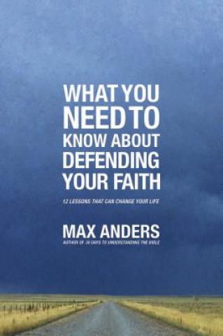 Kniha What You Need To Know About Defending Your Faith Max Anders