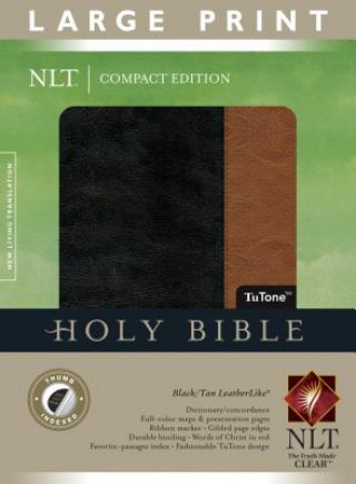 Livre Large Print Compact Bible-NLT Tyndale