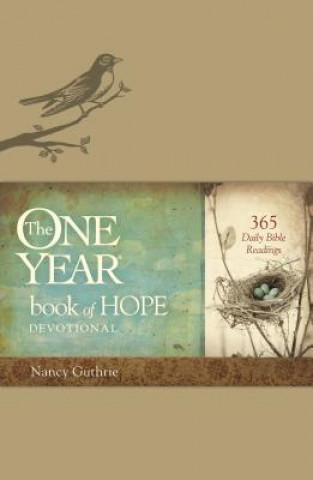Kniha One Year Book of Hope Devotional Nancy Guthrie