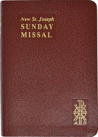 Książka SD SAINT JOSEPH SUNDAY MISSAL BROWN FLEX Catholic Book Publishing Co