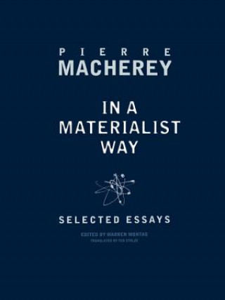 Buch In a Materialist Way Pierre Macherey