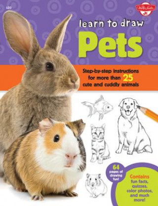 Книга Learn to Draw Pets Robin Cuddy