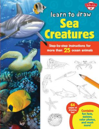 Carte Learn to Draw Sea Creatures Robin Cuddy