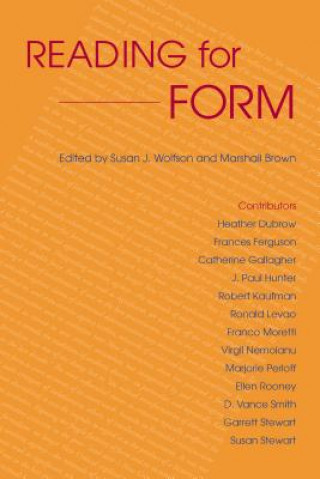Book Reading for Form Susan J. Wolfson