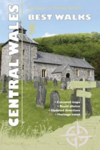 Kniha Carreg Gwalch Best Walks: Central Wales 