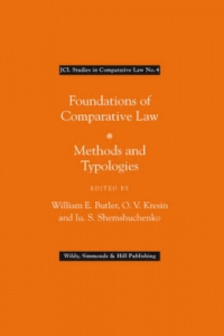 Kniha Foundations of Comparative Law 