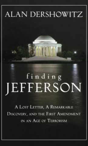 Kniha Finding Jefferson Alan Dershowitz