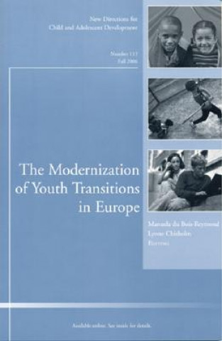 Kniha Modernization of Youth Transitions in Europe Cad