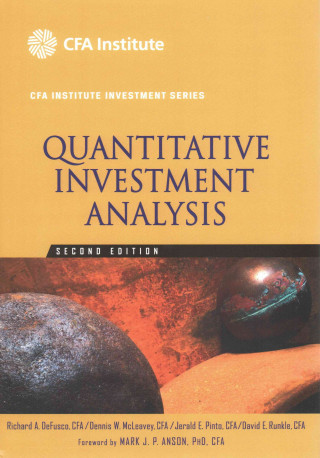 Kniha Quantitative Investment Analysis 2E (CFA) and Student Workbook Set Richard A. DeFusco