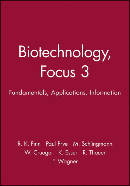 Kniha Biotechnology, Focus 3 